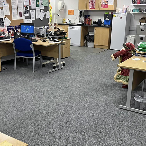 Commercial carpet cleaning example in Grimsby