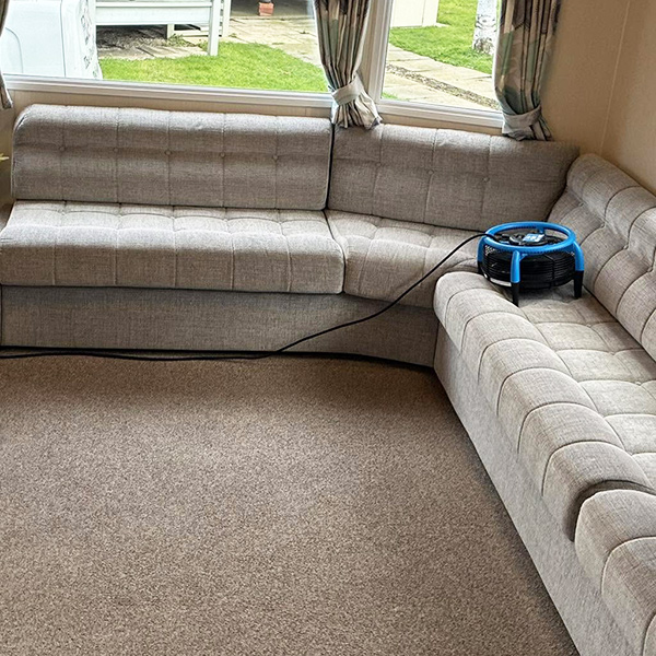 Carpet and Upholstery cleaning example in Cleethorpes