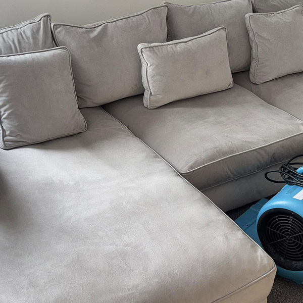 Upholstery cleaning example in Cleethorpes